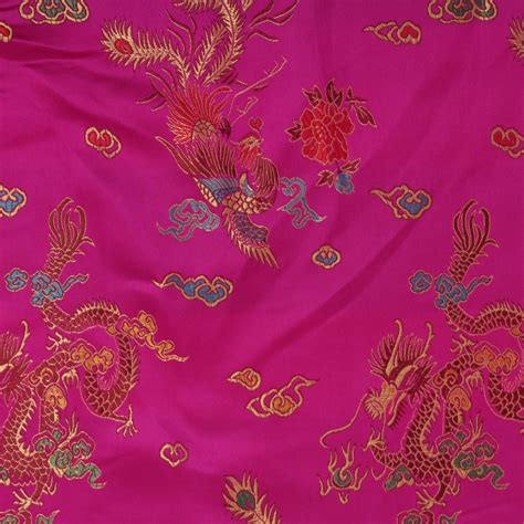 chinese metallic gold fabric dragon|Amazon.com: Chinese Brocade Fabric.